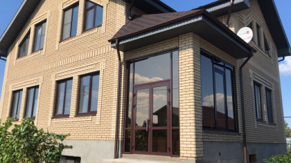 с. Мальцево Теплые алюминиевые окна и двери штульповые